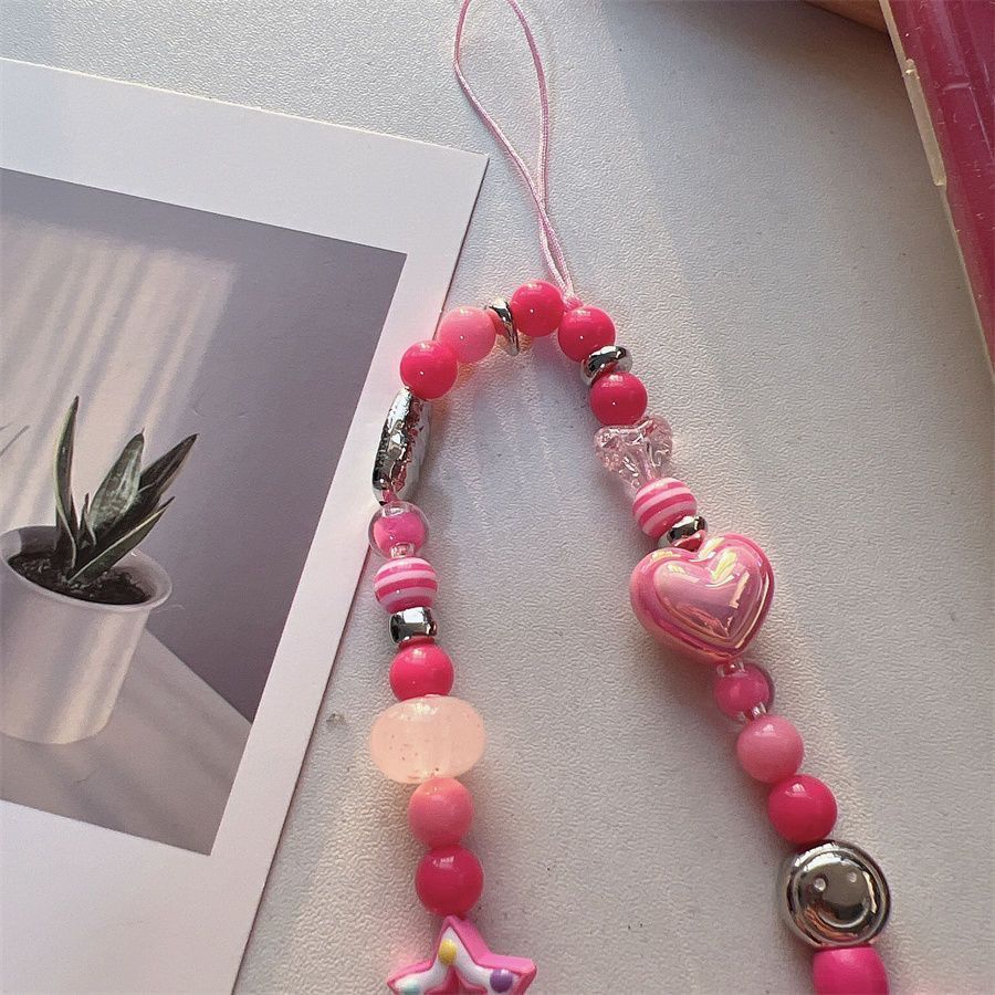 Cute Animal-Themed Beaded Phone Strap Bowlift
