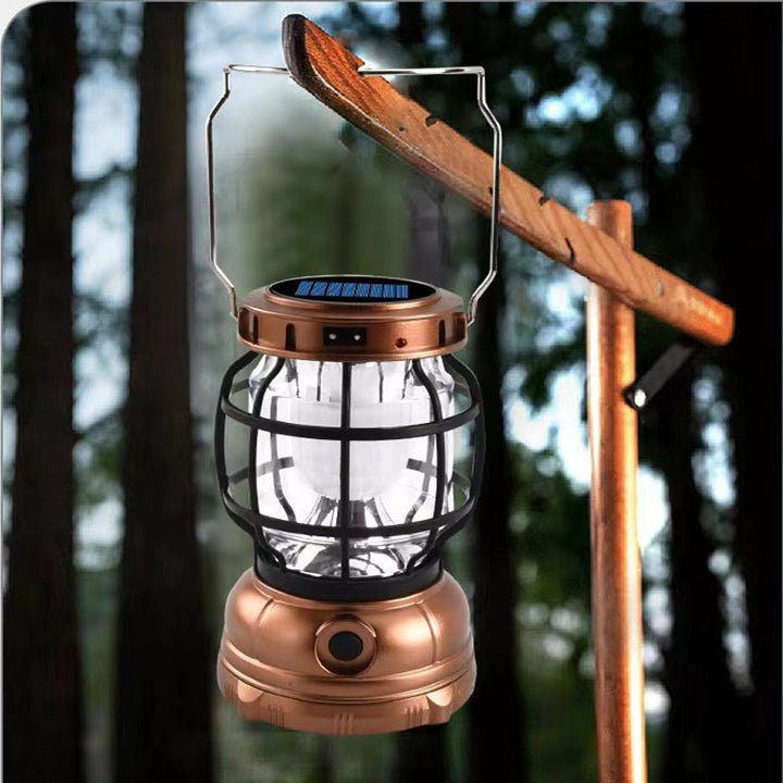 Vintage-Inspired Outdoor Camping Lantern Bowlift