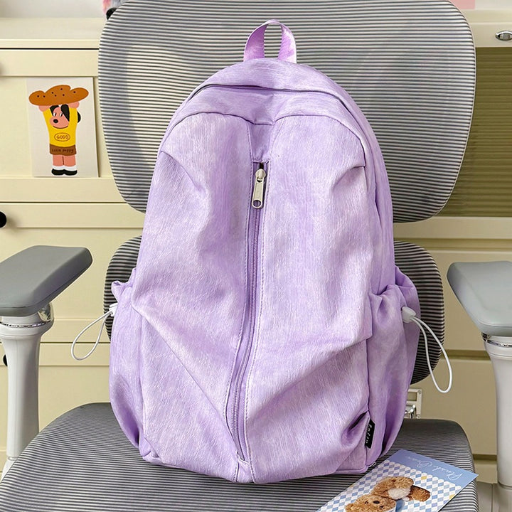 Versatile Casual Backpack with Keychain Bowlift