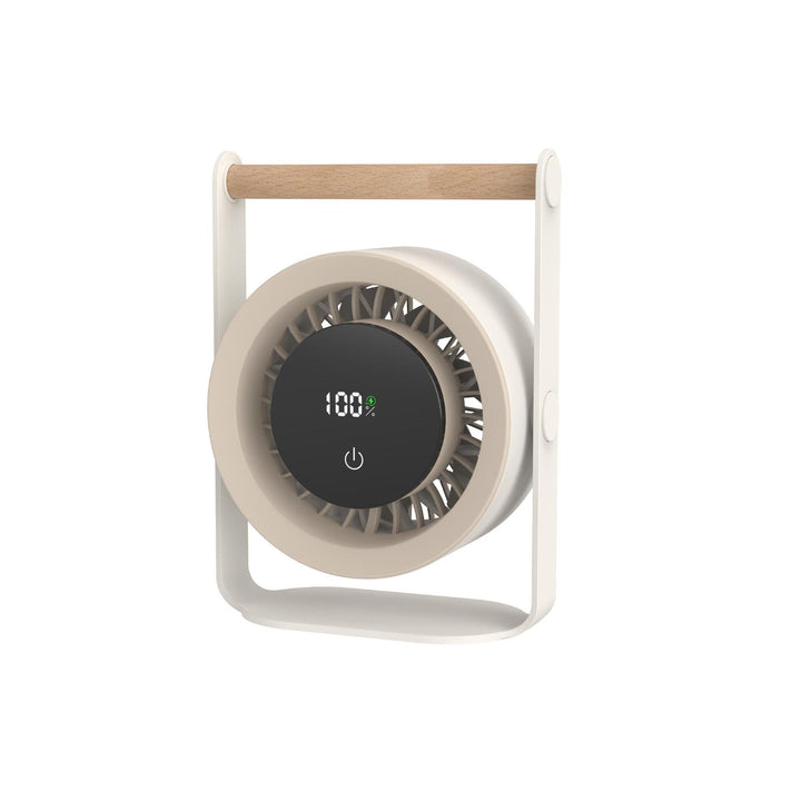 Unisex Portable Fan with Smart Display Bowlift