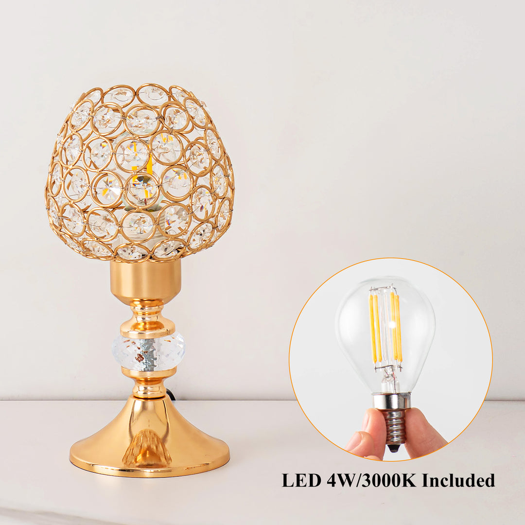 Elegant Crystal Table Lamp