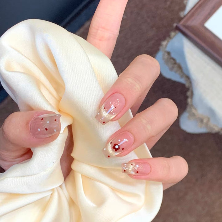 Artistic Floral Nail Art Enhancements