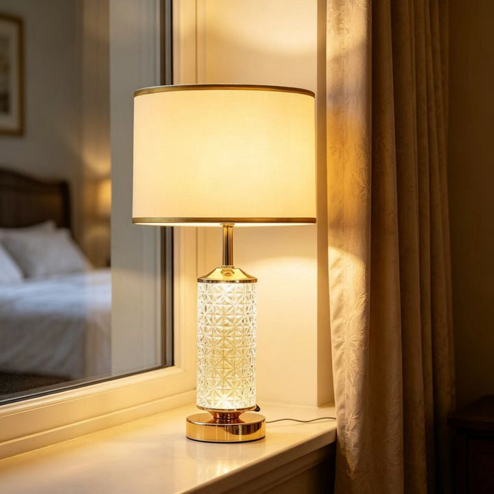 Luxury Crystal Glass Table Lamp