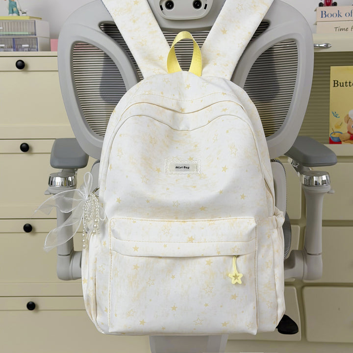 Star-Patterned Casual Backpack Bowlift 1791205468