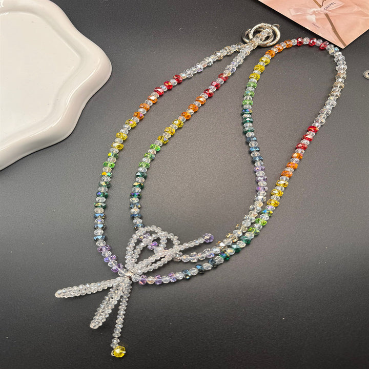 Beaded Charm Necklace Bowlift 1790135160