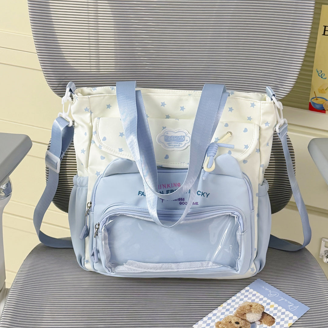Trendy Multi-Pocket Shoulder Bag Bowlift