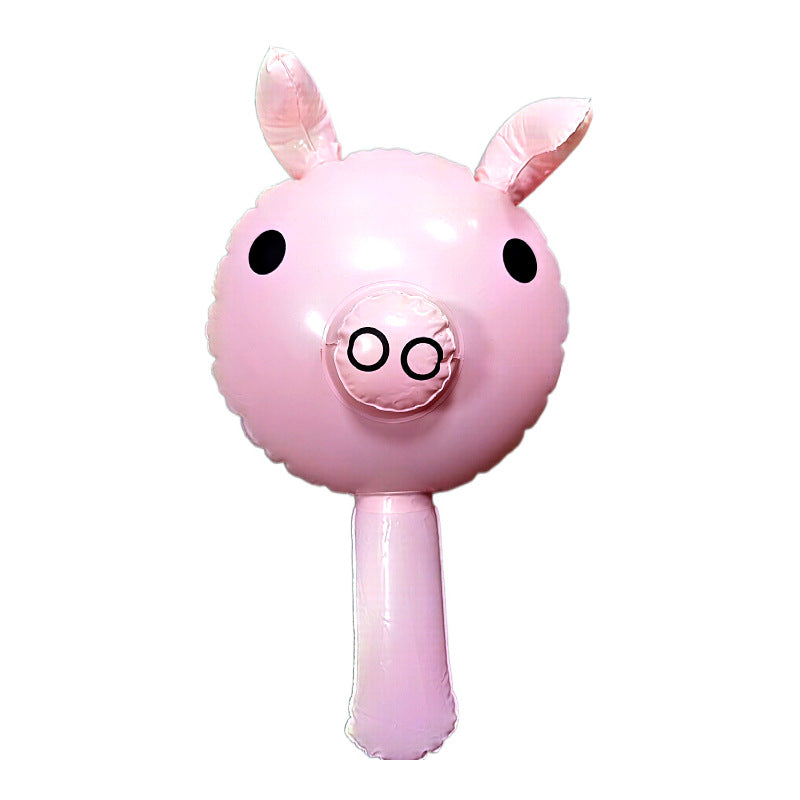 Unisex Inflatable Pig Head Bowlift