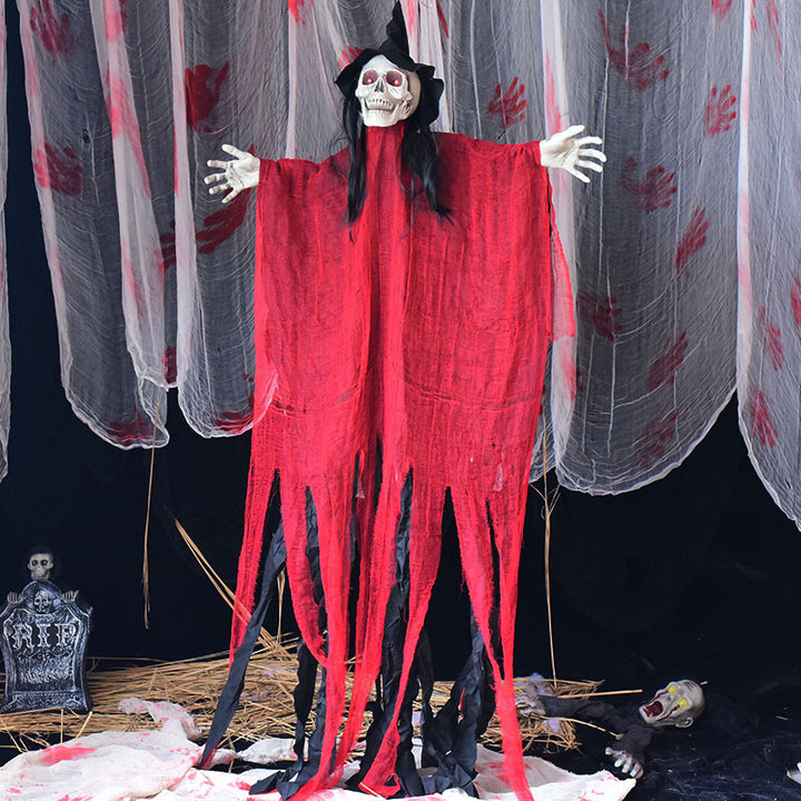 Spooky Hanging Skeleton Decoration Bowlift