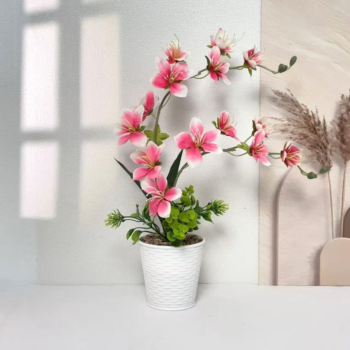 Elegant Artificial Floral Arrangement for Indoor Display