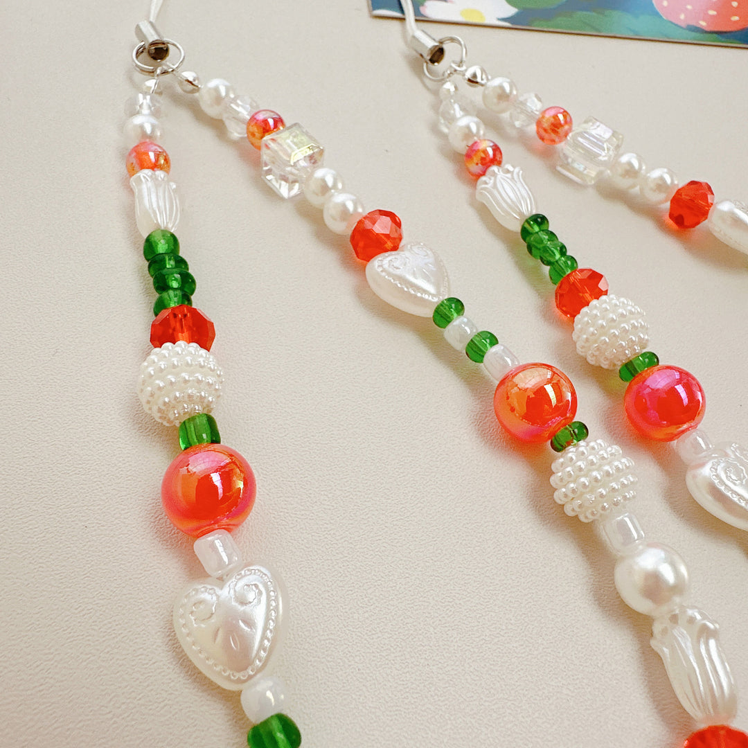Beaded Fruit Charm Eyewear Chain Bowlift