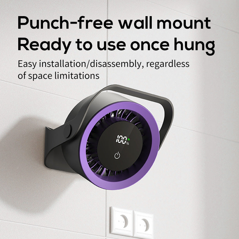 Unisex Compact Digital Personal Fan Bowlift
