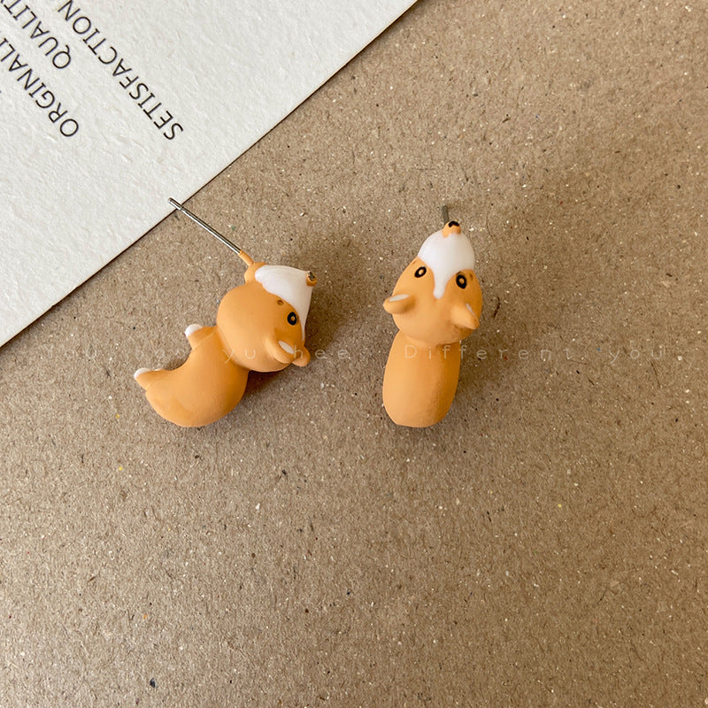 Charming Animal-Themed Stud Earrings Bowlift