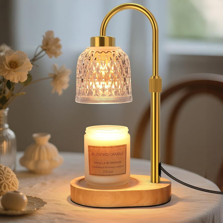 Antique Glass Table Lamp