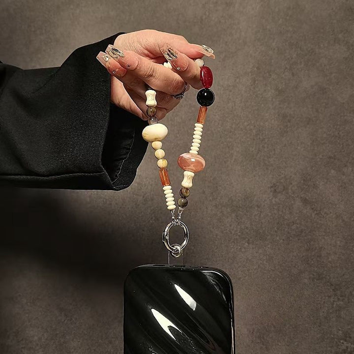 Bohemian Beaded Charm Keychain Bowlift