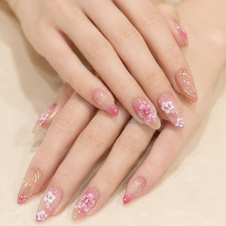 Floral Nail Art Enhancements Bowlift 1789915430