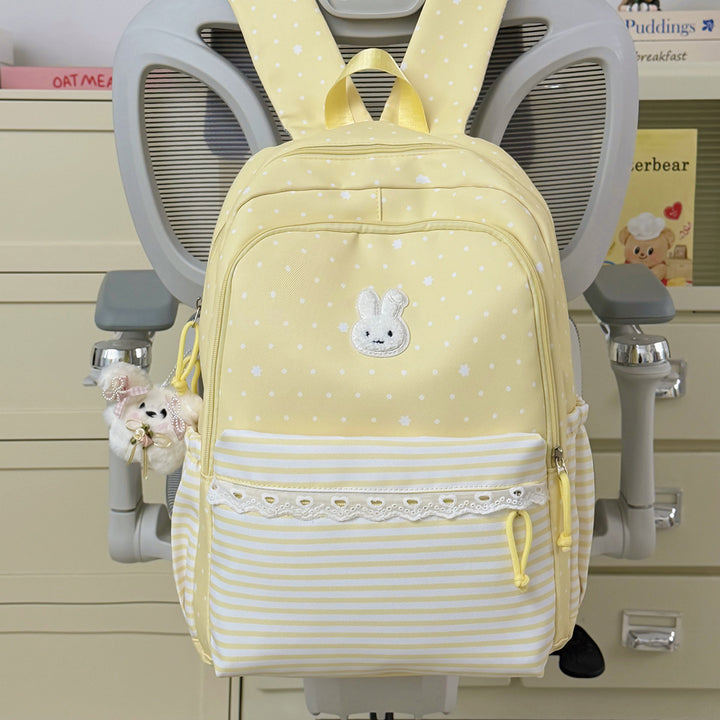 Playful Bunny-Ear Casual Backpack Bowlift