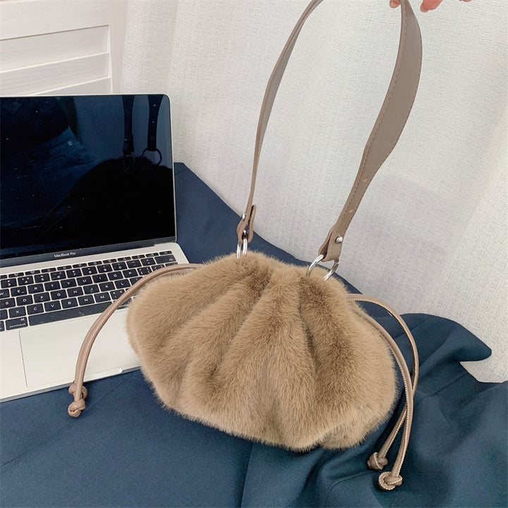 Faux Fur Handbag