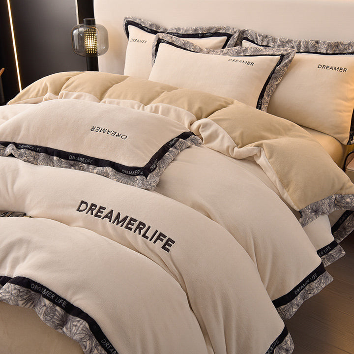 Plush Comforter Set