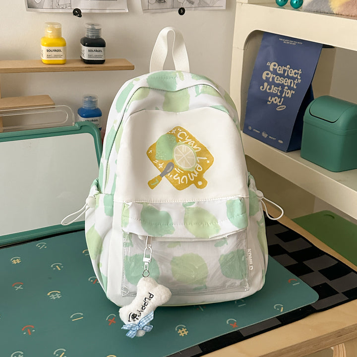 Playful Illustrated Lightweight Backpack Bowlift