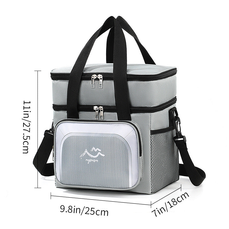 Insulated Multi-Level Cooler Bag Bowlift