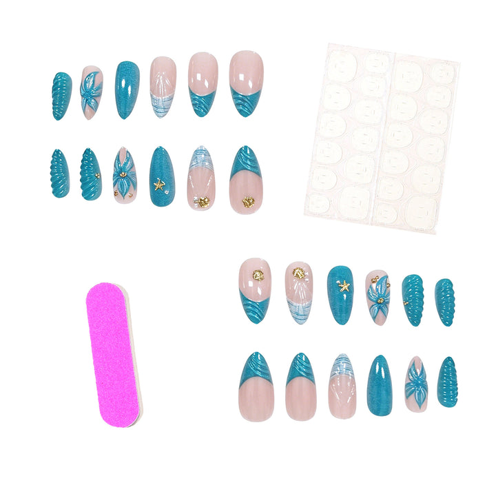 Artistic Acrylic Nail Art Design Bowlift