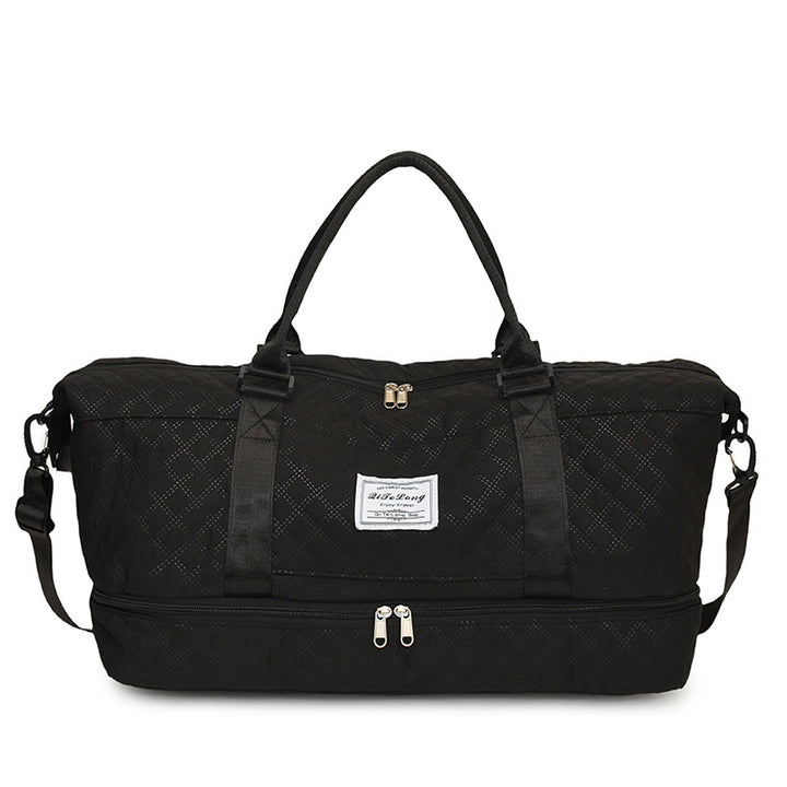 Quilted Travel Weekender Duffle