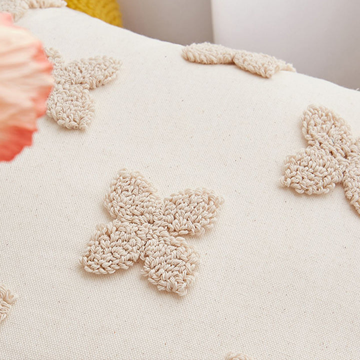 Rectangular decorative lumbar pillow cover Bowlift