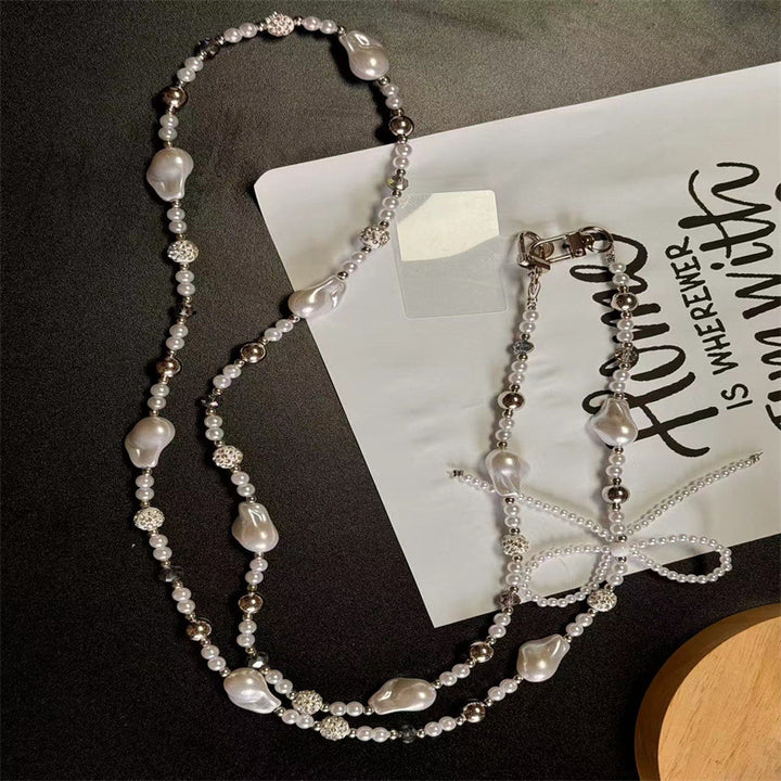 Elegant Pearl Beaded Eyewear Chain Bowlift