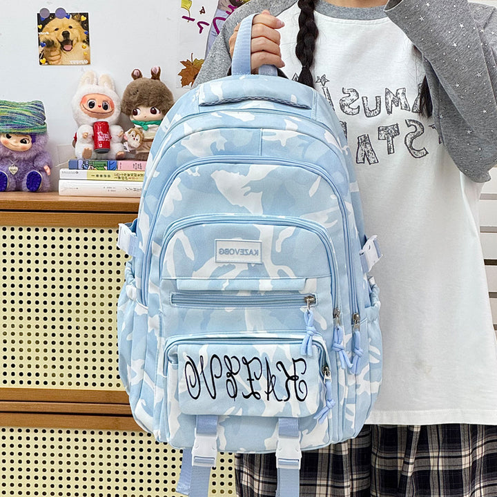 Stylish Casual Backpack with Multi-Pocket Design Bowlift