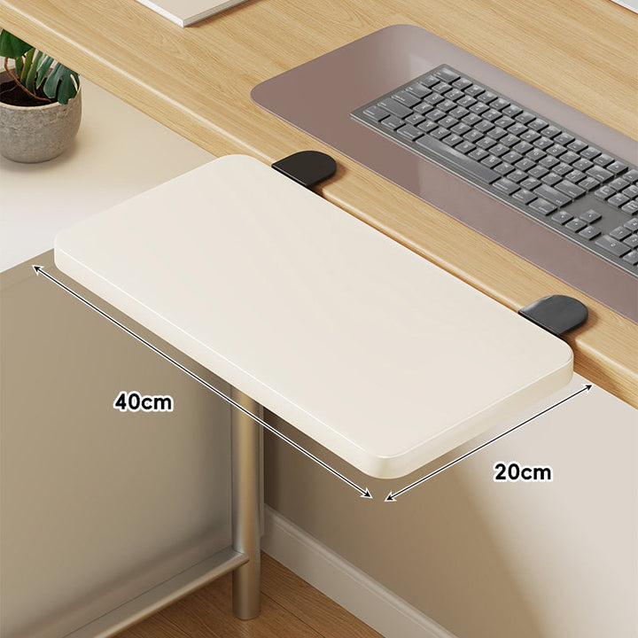 Extra-Wide Slim Under-Desk Slide-Out Keyboard and Mouse Platform