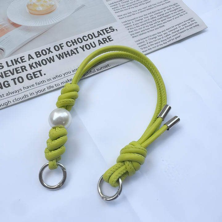 Elegant Braided Keyring Strap Bowlift