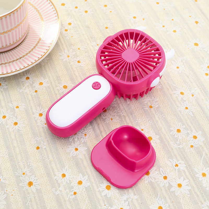 Ladies portable mini fan with animal ears Bowlift