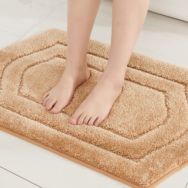 Plush Grass Texture Bath Mat