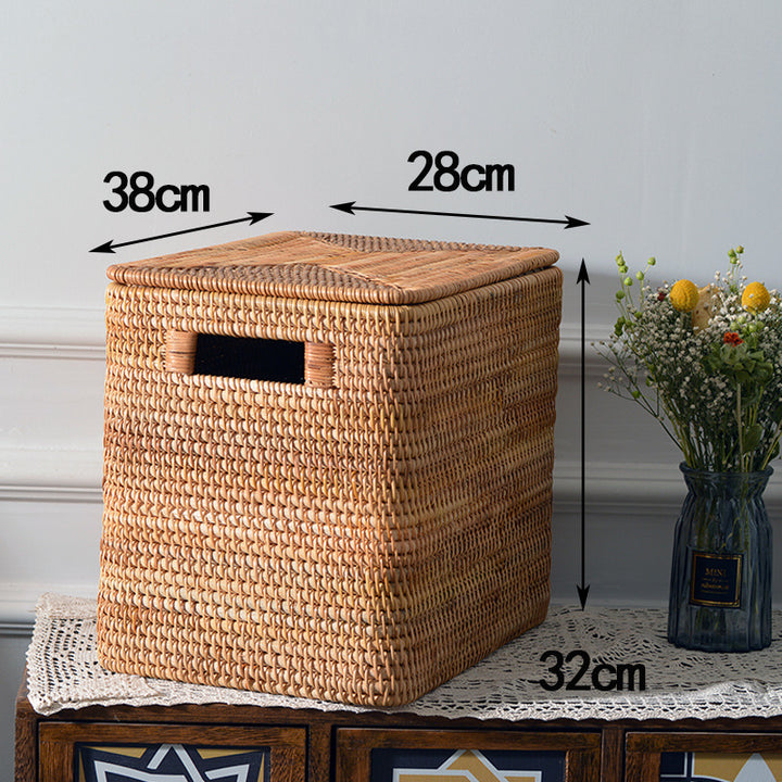 Storage box made of woven material Bowlift