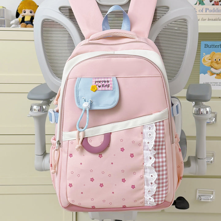Stylish Multi-Compartment School Backpack Bowlift