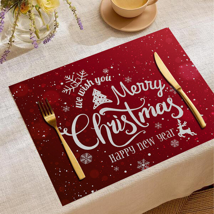 Festive Holiday Dining Placemats