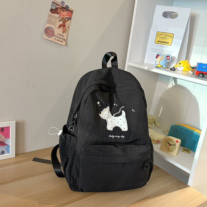 Casual Cute Character-Designed Backpack Bowlift