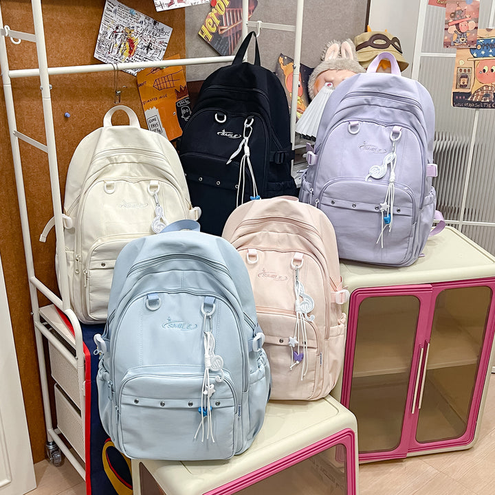 Multi-Pocket Lightweight Backpack Bowlift 1791204531