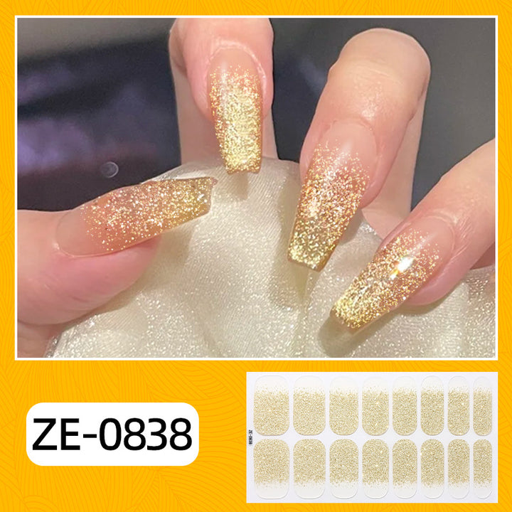 Glitter Ombre Nail Wraps