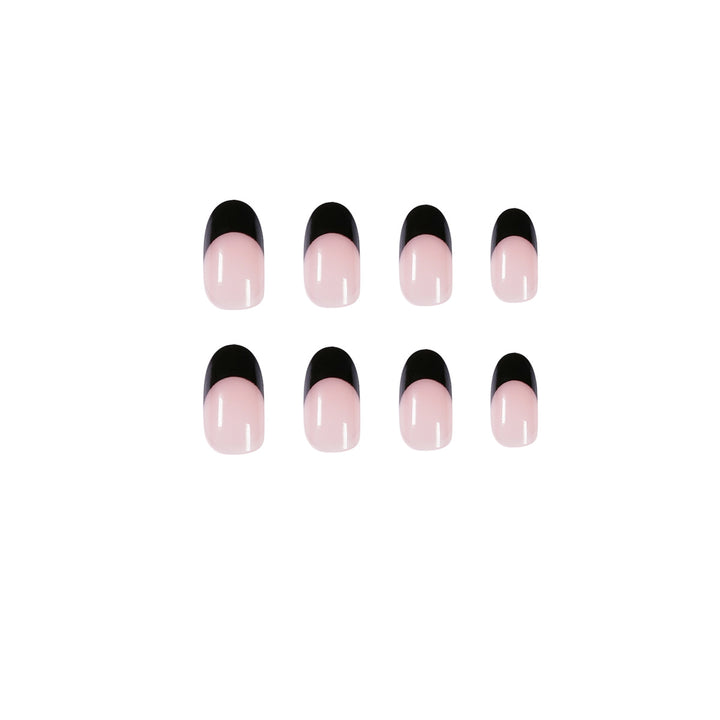 Artful Nail Art with Elegant French Tip Design Bowlift