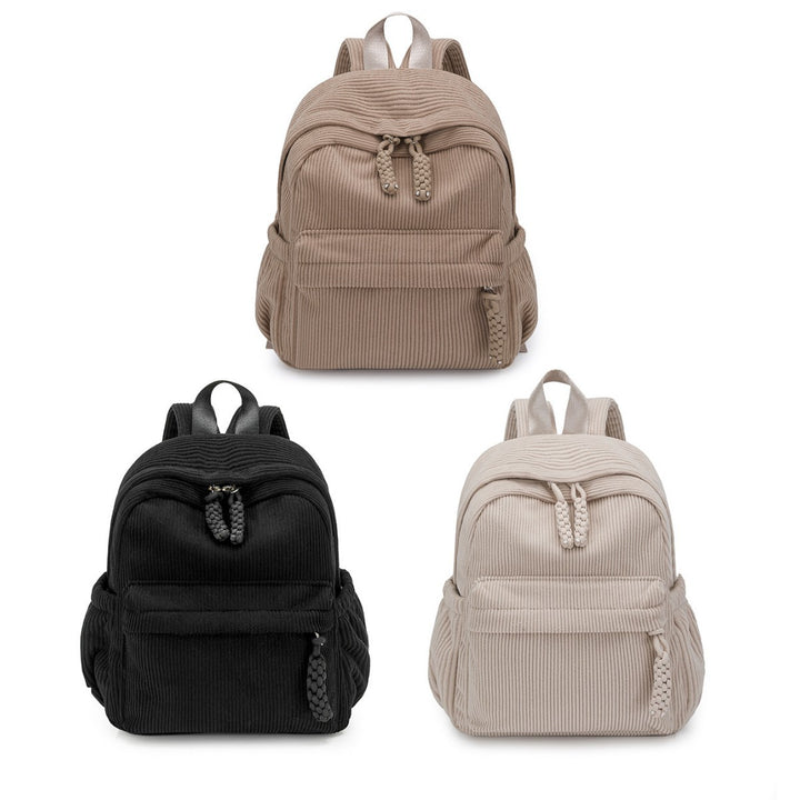 Textured Mini Backpack Bowlift
