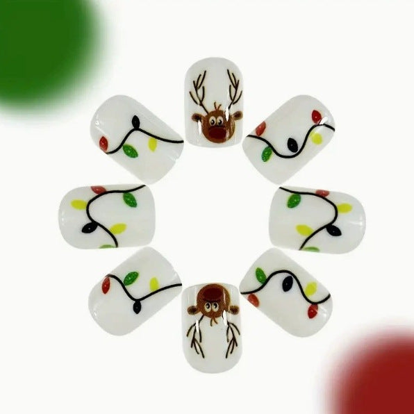 Holiday Themed Nail Art Bowlift