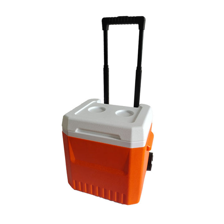 Ladies cooler bag with extendable handle and wheels Bowlift