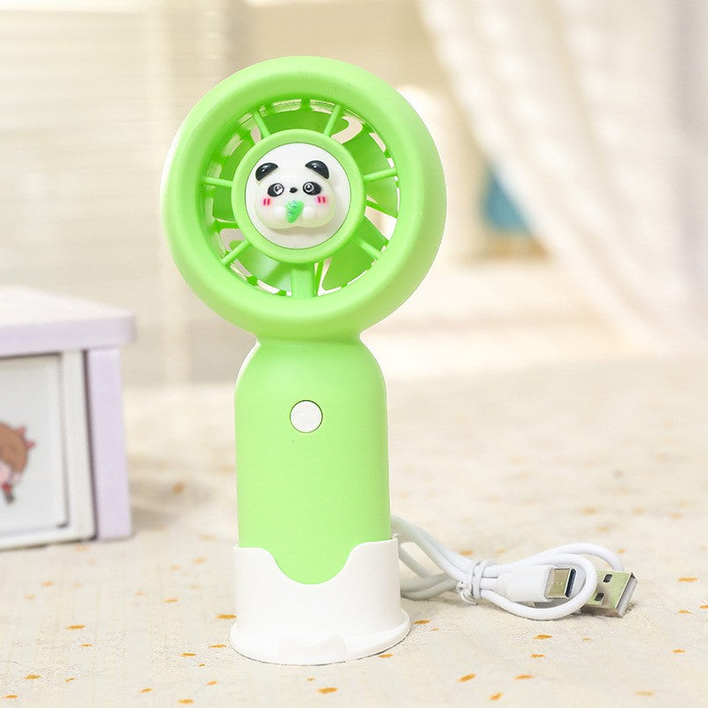 Women's portable handheld fan with USB connection Bowlift