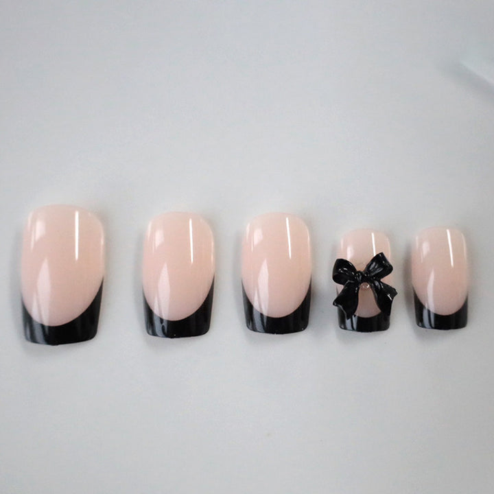 Elegant Bow-Embellished Nail Art Set Bowlift