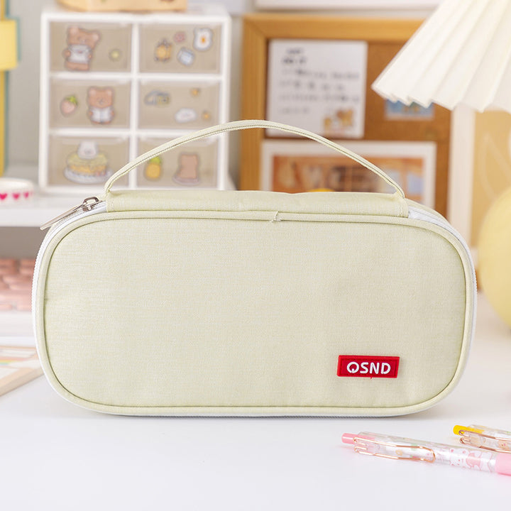 Compact Zippered Pencil Pouch