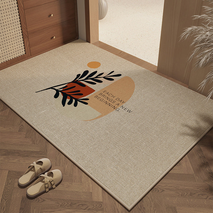 Geometric Patterned Welcome Mat