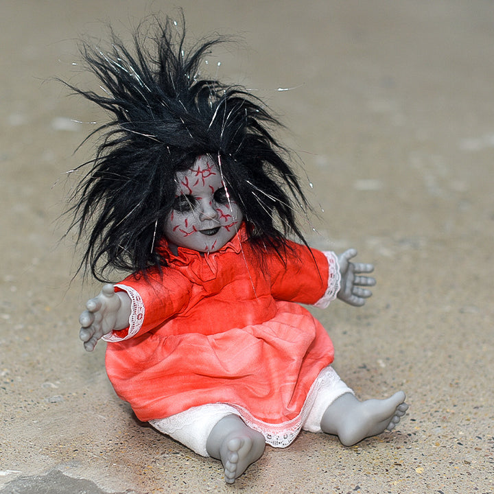 Gothic Horror Collectible Doll Bowlift