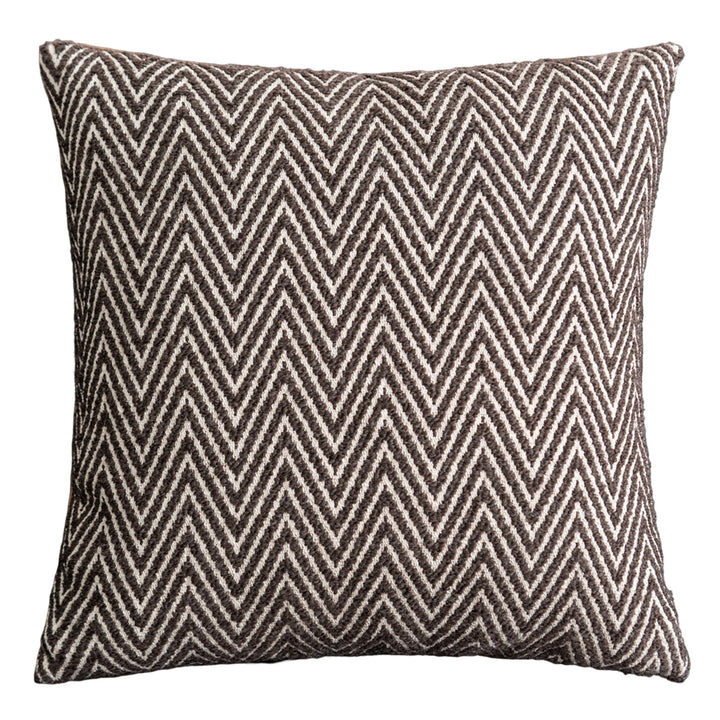 Stylish decorative cushion in elegant horse pattern