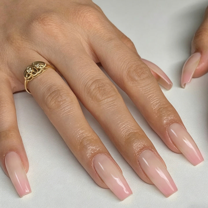 Elegant Acrylic Nail Extension Bowlift